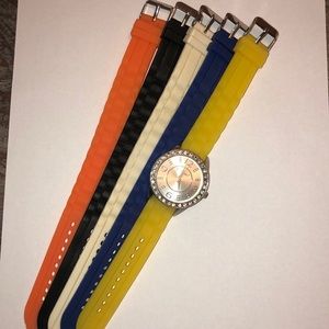 Interchangeable watch bands and face